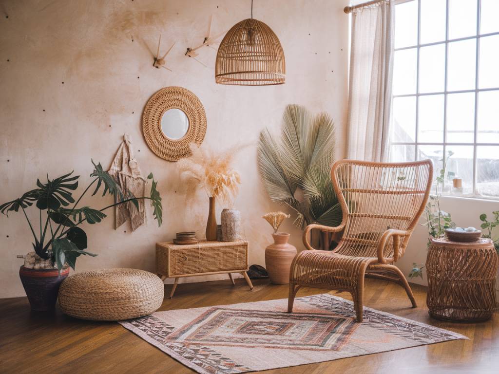 rattan and wicker: the boho trend that’s making a comeback