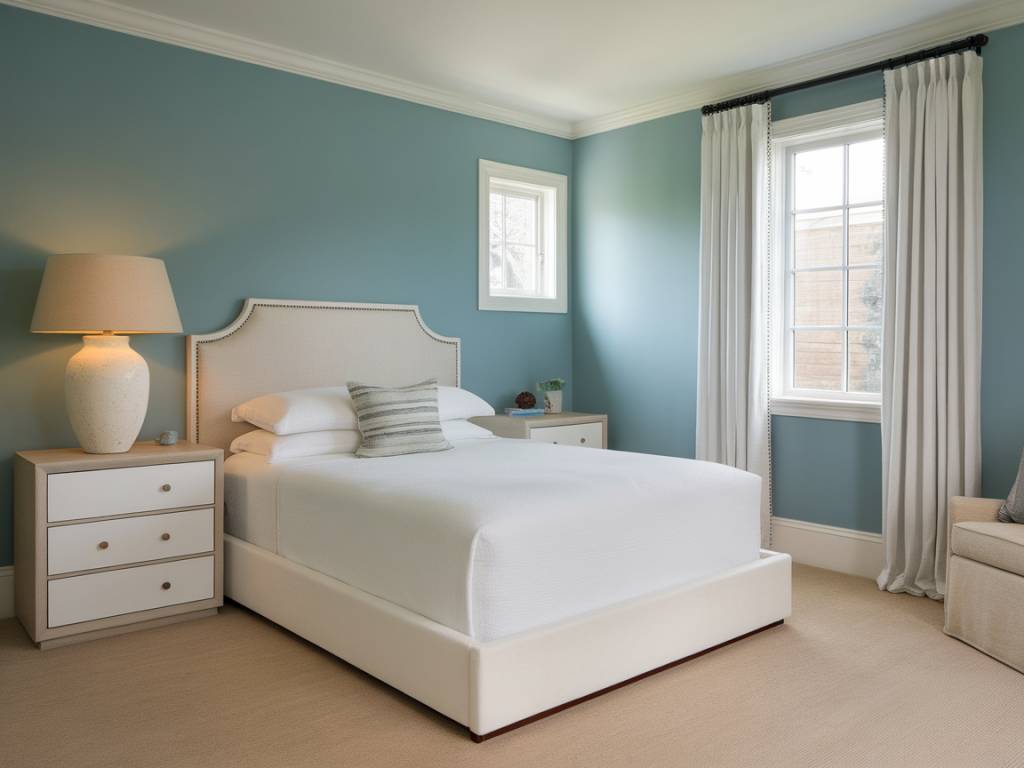 the best paint colors for a calming bedroom retreat