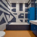 the best tile patterns for a bold bathroom design